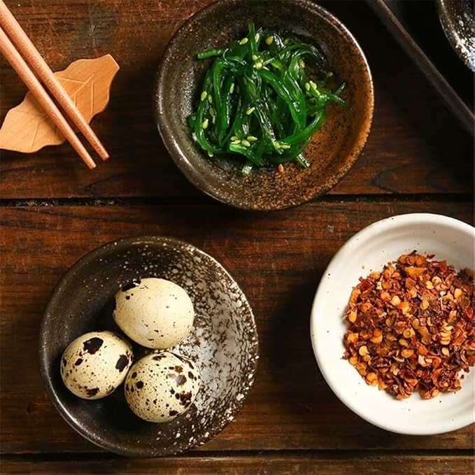 Appetizer Plates Ceramic Sauce Dishes Sushi Plate Tableware Spice Soy Vinegar Dessert Sauce Bowl for Condiment