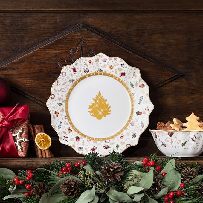 Villeroy & Boch Delight Anniversary Edition Breakfast Plate, 24cm, White