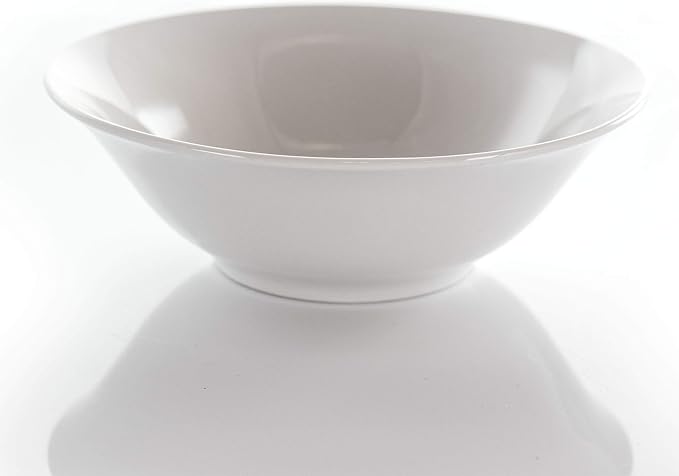 Elama Marshall 16 Piece Porcelain Dinnerware Set in White