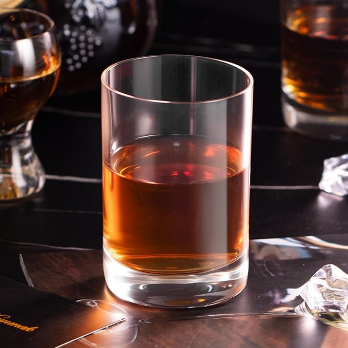 KAMMAK Shot Glasses Set of 2, 150ml/5oz Clear Espresso Shot Glass with Heavy Base for Bar Restaurants Home, Small Whiskey Shot Glass for Vodka, Whiskey, Tequila, Spirits & Liquors