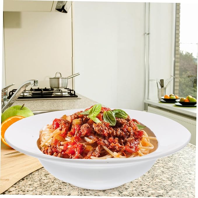 European Style Vintage Ceramic Plate Multi Function Food Dish for Pasta Steak More Decorative Serving Plate for Home Restaurant Use