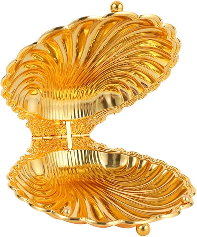 Fruit Bowl Bread Tray Home Fruit Platter Decor Serving Tray for Snacks Salad Dining Table Kitchen Counter Dessert, Gold S
