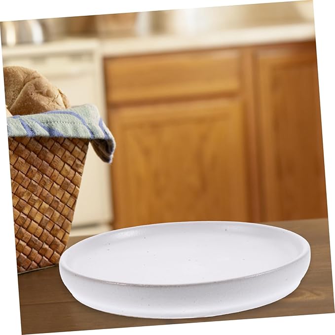 Happyyami Ceramic Appetizer Plate Vintage Style Sushi Storage Dish Elegant Food Serving Plate for Snacks Desserts Parties and Home Use Lightweight Reliable Kitchen Supply