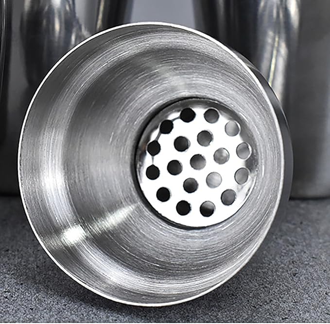 11.8 Oz Cocktail Shaker, 6.9 In x 3 In Stainless Steel Drink Shaker with Built-In Strainer for Bar Mixed Tools (11.8 oz)