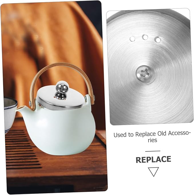 Teapot Cover Replacement Tea Strainer for Tea Kettle Lid Easy to Install