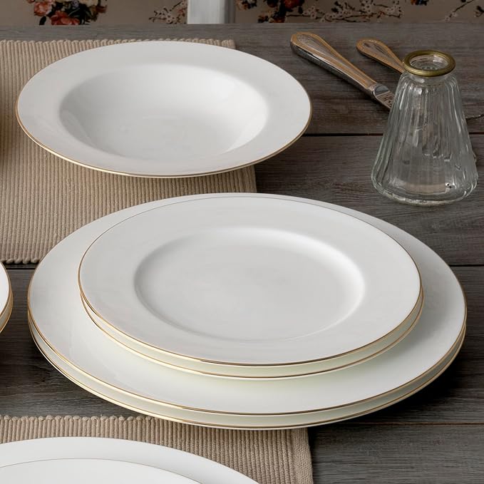 Noritake Accompanist 12-Piece Dinnerware Set, Service for 4