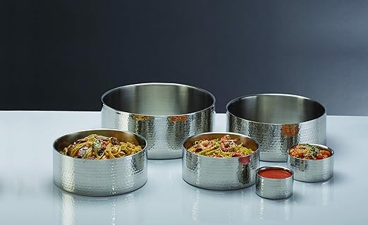 American Metalcraft DWBH16 Bowl, Ss''', Dew, Ham, 512 oz.