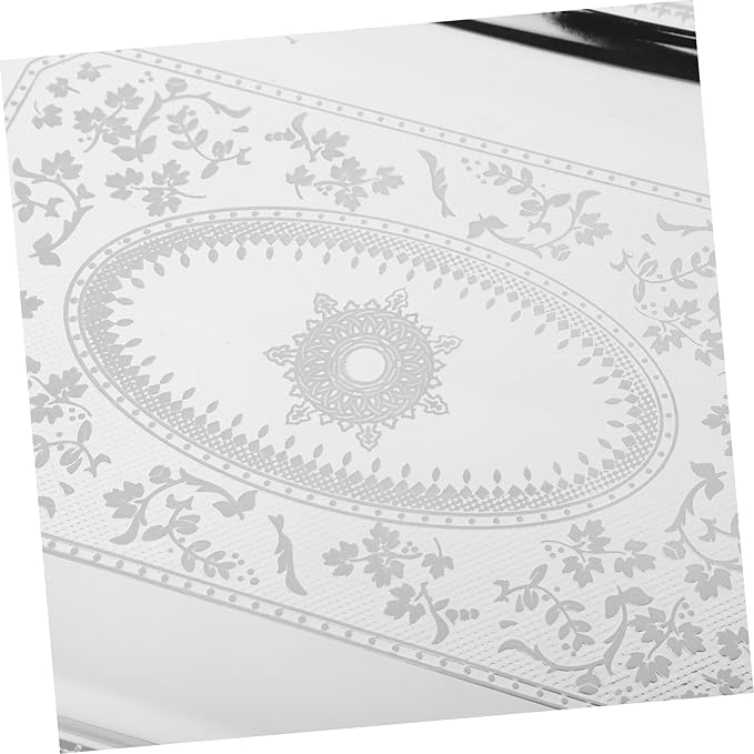 UPKOCH Silver Serving Tray Handles Vintage European Appetizer Platter Multi-Functional Dish for Parties Snacks and Fruits Decorative Tray