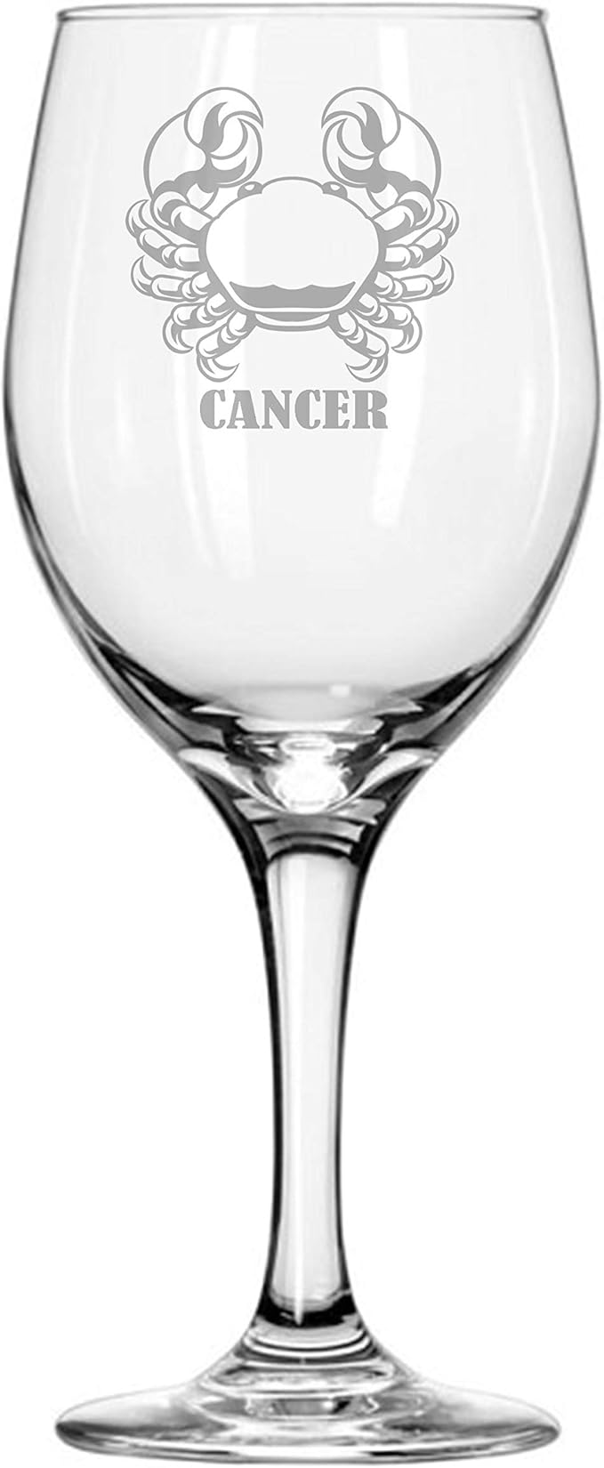 Alankathy Mugs Zodiac Signs 20 oz Big Tall Wine Glass Your Birth Sign Aries Taurus Gemini Cancer Leo Virgo Libra Scorpio Sagittarius Capricorn Aquarius Pisces (CANCER)