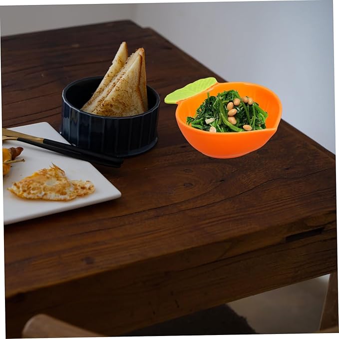 Carrot Shaped Ceramic Sauce Dish for Dipping Sauce Unique Appetizer Plate for Sushi and Condiments Versatile Dish for Parties and Home Use