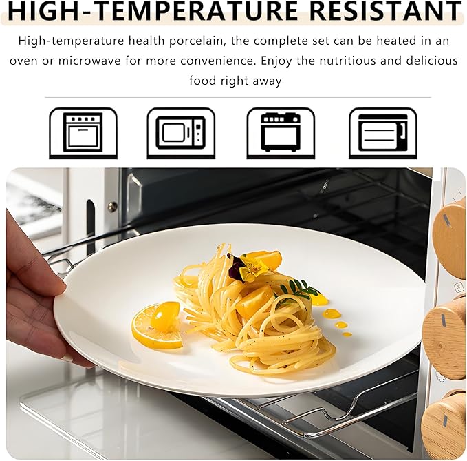 Appetizer Plates Set of 4, Small Ceramic White Dessert Plate, 5 Inch Small Plates Ceramic for Cake, Bread, Snack Sauce, Salad, Microwave and Dishwasher Safe (5 inch, 4 pack)