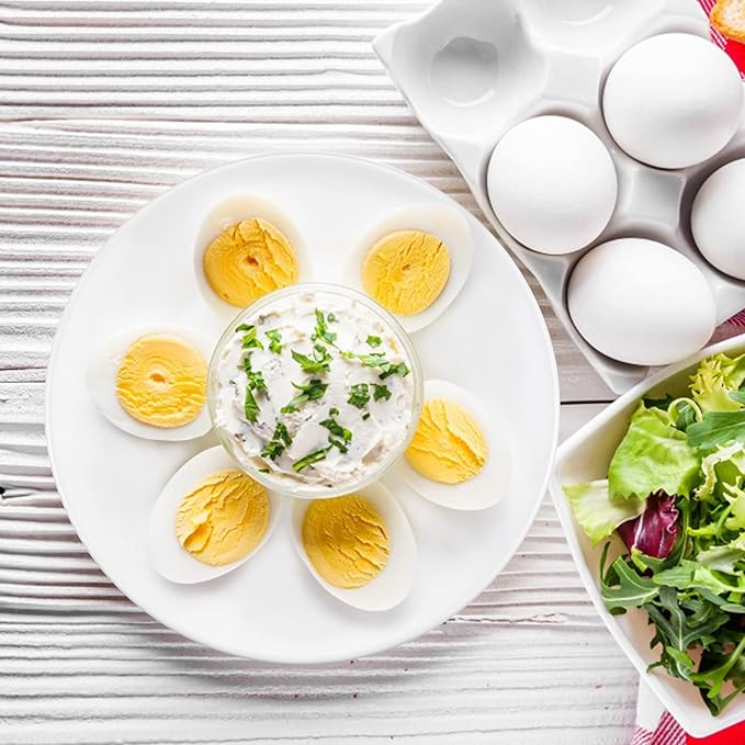 9 Inch White Melamine Plates Flat Bottom Deep Round Dinner Plates Salad and Dessert Plates Lightweight Durable and Easy to Clean,Non Ceramic Disc Pad Set of 6,PYW-9-06
