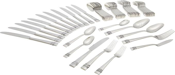 Oneida Maderno 65-Piece Flatware Set, Service for 12