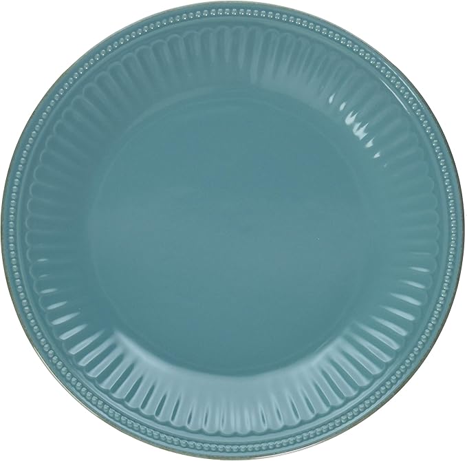 Lenox French Perle Groove Bluebell Dinner Plate