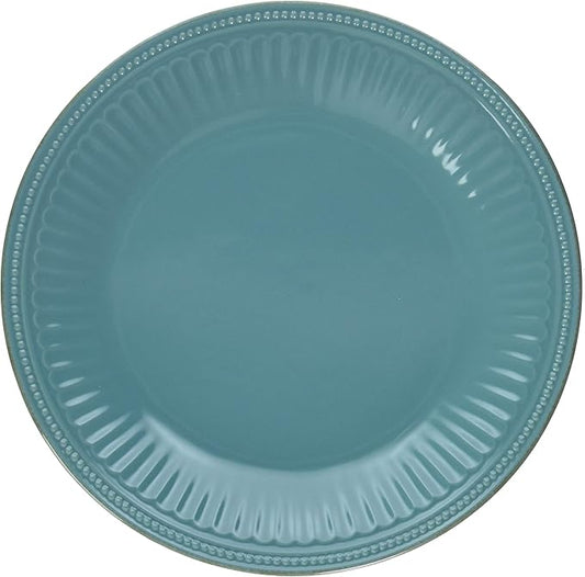 Lenox French Perle Groove Bluebell Dinner Plate