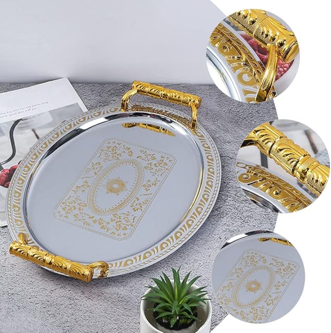 Platter Decorative Plates Ring Holder for Jewelry European Style Serving Trays