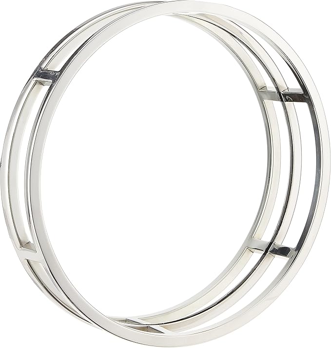 Elegance Beam Round Mirror Tray,10.75"