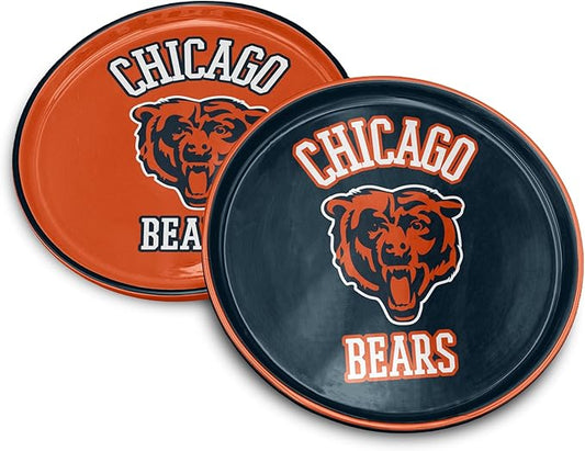 NFL Home and Away 2 Pack Round Serving Plates