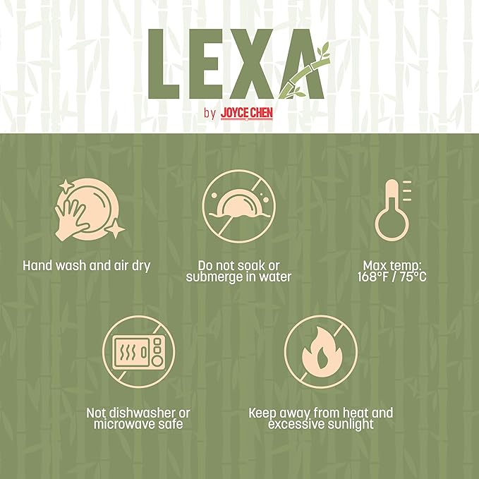 LEXA 15.7" Bamboo Round Serving Tray with Handles – Large Handcrafted Wooden Tray for Food, Ottoman, Coffee Table, Kitchen, or Charcuterie, Natural