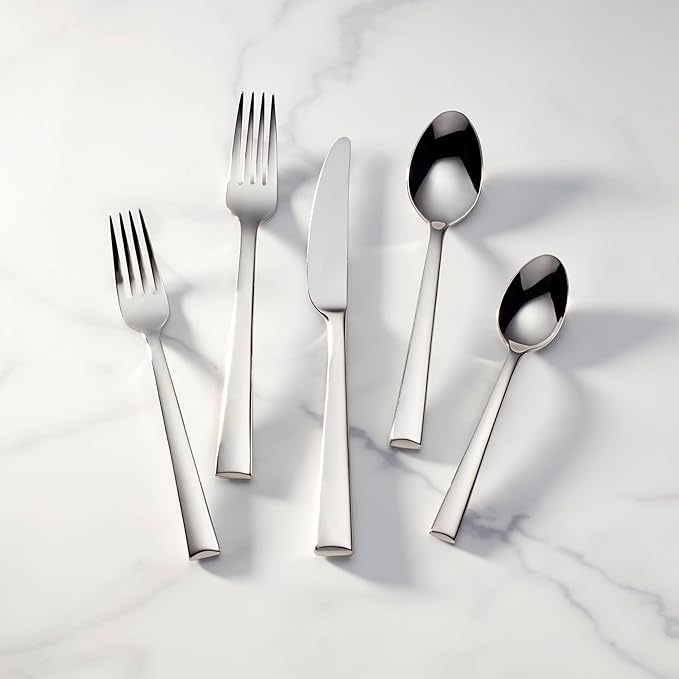 Lenox 828372 Continental Dining 20-Piece Flatware Set