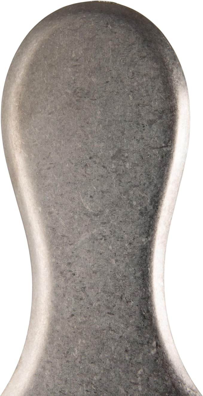 Creative Co-Op Stainless Steel Serving Tray with Handle, Brushed Pewter Finish