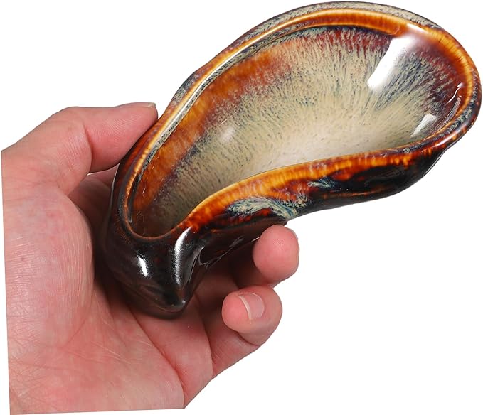 Ceramic Serving Plate Vintage Restaurant Style Dish Oyster and Appetizer Plate Food Serving Dish for Dinner Parties Dishwasher Safe Elegant Tableware