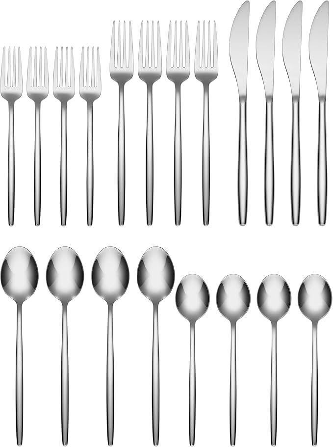 Cambridge 352020R Zalika Mirror 20-Piece Flatware Set