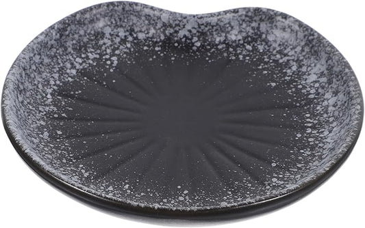 Ceramic Serving Tray for Home and Parties Japanese Style Dessert Plates for Fruit Snacks Appetizers Lightweight Decorative Dish for Restaurants Cafes Afternoon Tea