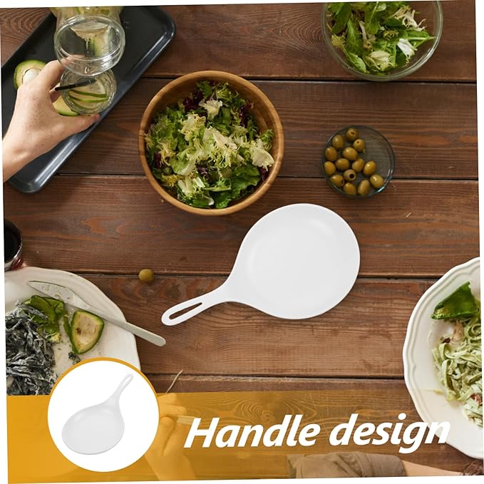 Ciieeo 2pcs Handle Dishes for Serving Large Tray for Dessert Plates Appetizer Pastry Server