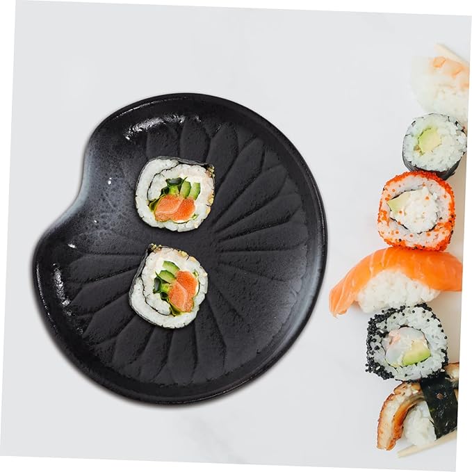 PRETYZOOM Vintage Japanese Design Plates Ceramic Snack Trays Fruit Dishes Decorative Serving Trays for All Occasions