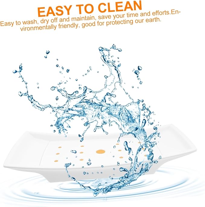 1Pc Dry Ice Food Plate Creative Serving Tray for Restaurants and Parties Design for Fresh Food Presentation
