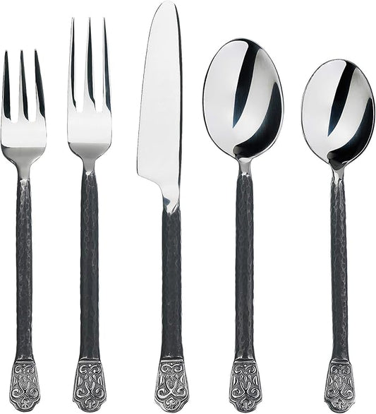 Gourmet Settings Avalon 20-Piece Flatware Set, Service for 4