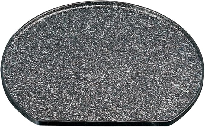 Obon Tray: Fukui Craft Obon Silver (Tray, Half Moon, 3-74-18, Shaku 3), 15.6 x 14.0 x 0.7 inches (395 x 355 x 17 mm)