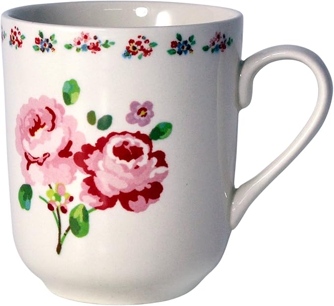 Tudor 16-Piece Premium Quality Round Porcelain Dinnerware Set, Service for 4 - FRAGRANCE ROSE, See 10 Designs INSIDE!