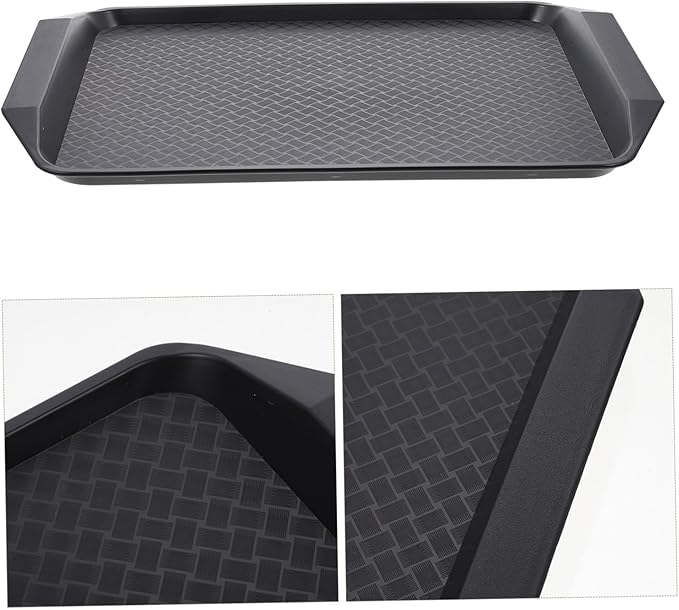 Garneck Multi-Function Non- Serving Tray Capacity Rectangular Snack and Fruit Storage for Home Restaurant and Cafes for Parties and Events and Smooth Finish