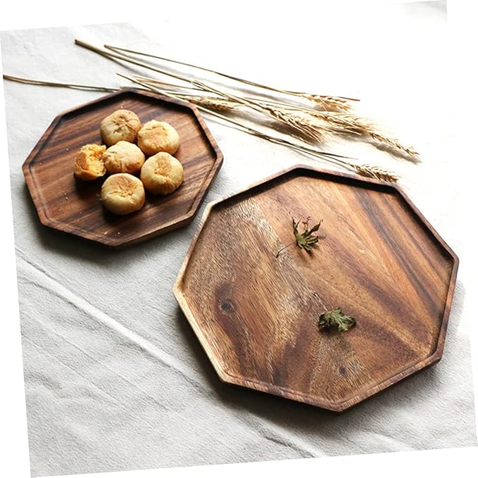 Zerodeko 1Pc Snack Serving Tray Elegant Food Storage Platter for Bread Desserts and Snacks for Parties Restaurants Catering and Home Use Workmanship