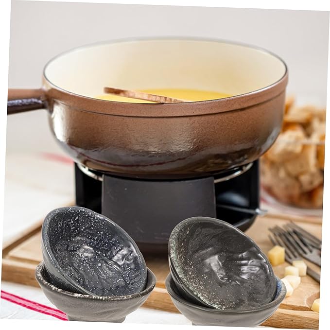 4pcs Assorted Color Ceramic Soy Sauce Dishes Seasoning Plates for Dipping Sauces Appetizers Sushi and Desserts Elegant Table Decorations for Home and Restaurants