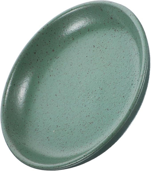 Alipis Luxury Chic Round Food Plate Ceramic Fruit Serving Tray Appetizer Plate Sauce Dish Snack Tray Dessert Holder
