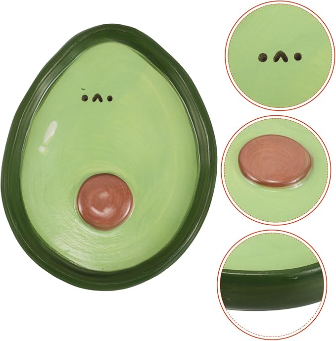 Creative Fruit-Shaped Ceramic Plate Set Adorable Porcelain Snack and Dip Serving Dishes Cute Home Use Dessert and Appetizer Plates for Parties and Family Gatherings