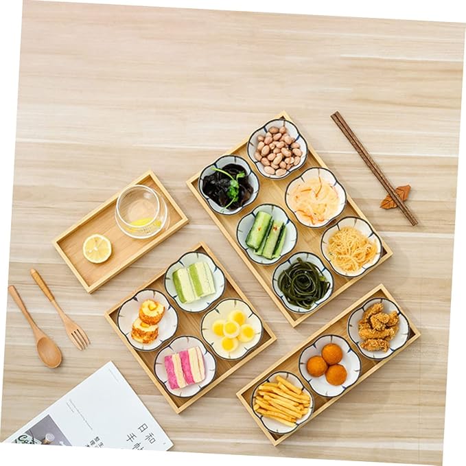 ABOOFAN Quality Material Snack Trays Small Plates Ceramic Serving Plate Easy to Clean for Snacks