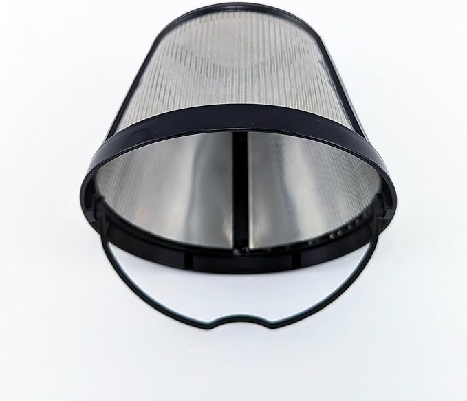 NRP 304 Stainless Steel Permanent Coffee Filter made for BUNN Coffeemaker 10cup & Other 12-14 cup Filter Coffeemakers | Basket filter with handle
