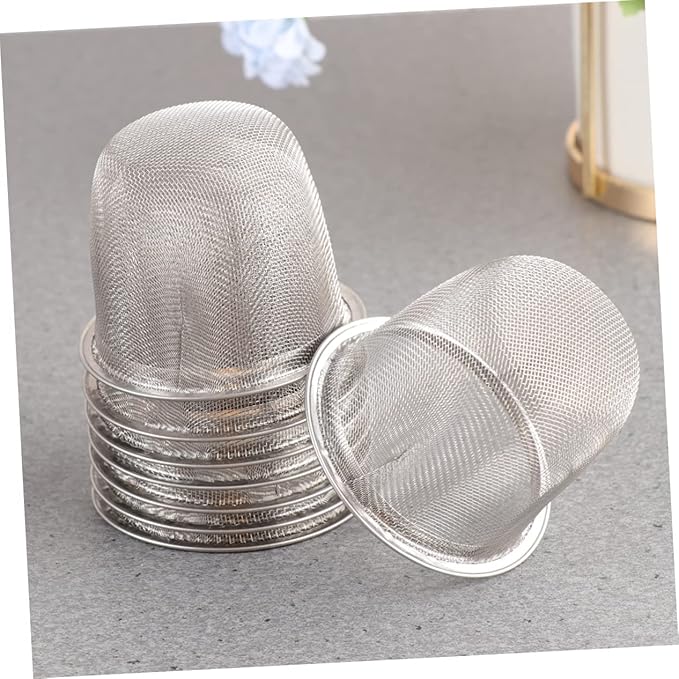 Stainless Steel Tea Filter Mesh Strainer Insert 2.3 Inch Tea Strainer Filter for Loose Leaf Brewing Kitchen Accessory