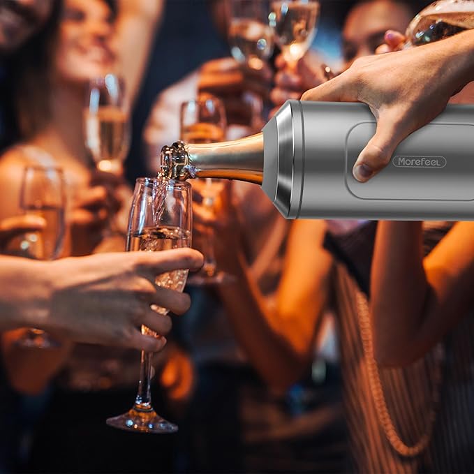 Wine Chillers for Bottles-Ideal Gift for Wine Lovers,Stainless Steel Wine Cooler Chiller Bucket,Champagne Cooler Sleeve-Vacuum-Insulated Wine Bottle Cooler Sleeve for Long-Lasting Temperature Control