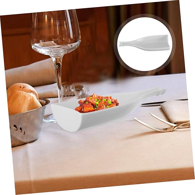 Alipis Ceramic Plate Wine Delicate Tray for Cold Food Tableware for Dinner Storage Holder