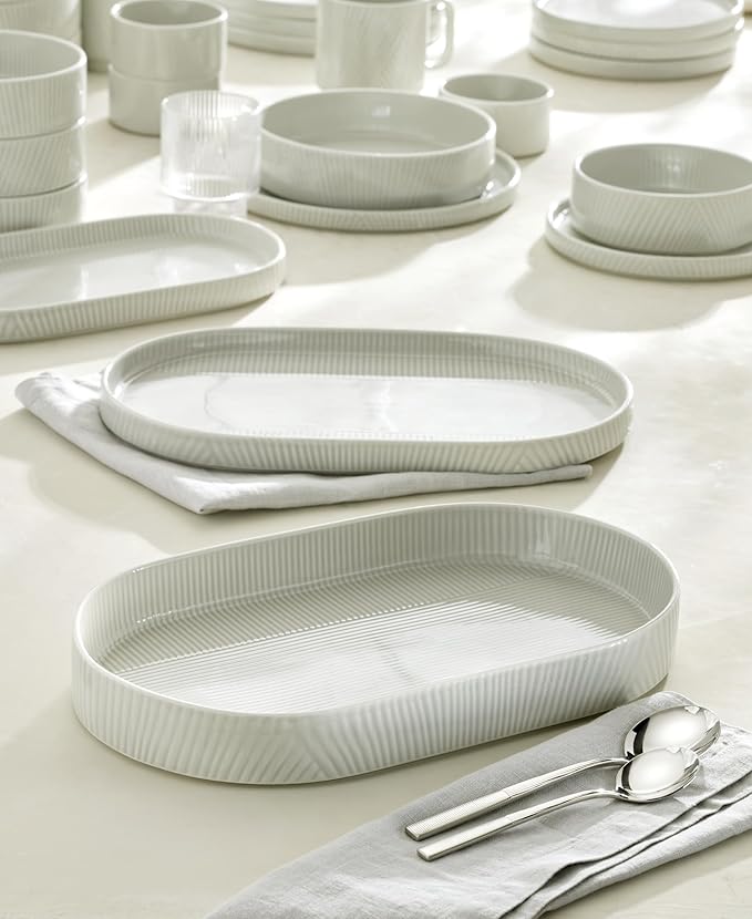 Lenox 898016 Modulus 2-Piece Serving Set, Vapor