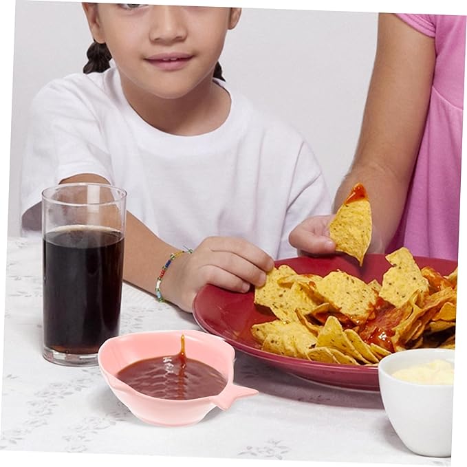 Fish Shape Snack Plate Ceramic Sauce Dishes Kitchen Tableware Seasoning Sauce Plates