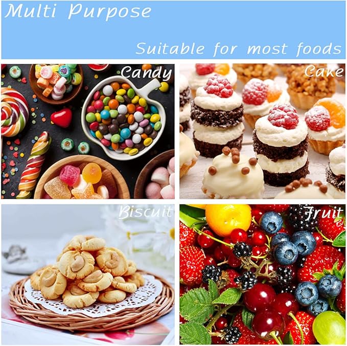 50 Pack 3.5 Oz Square Dessert Cups,Plastic Clear Dessert Cups,Disposable Tasting Cups Great for Desserts,Appetizers,Mousse