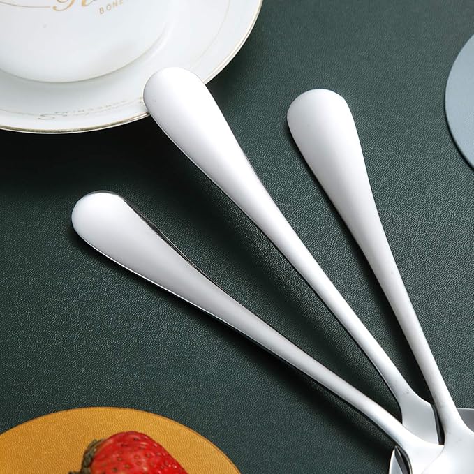 Serving Forks 4 Pieces, Kyraton Serving Fork Cold Meat Fork Stainless Steel Serving Utensils, Serving Set Packing of 4