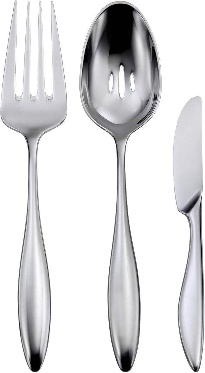 Oneida Asteria 3-Piece Flatware Serving Set