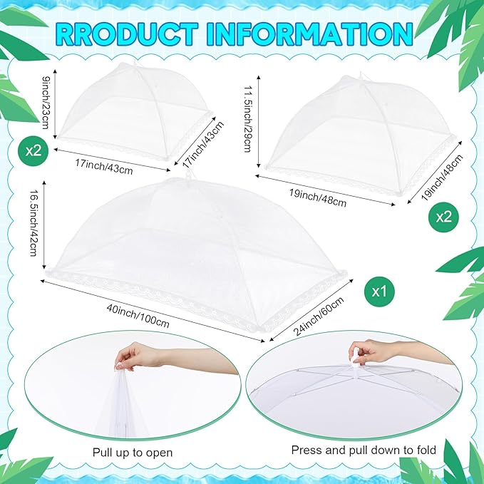 8 Pcs Glitter Inflatable Serving Bar Kit Includes 2 Salad Buffet Tray with Drain Plug 5 Mesh Food Cover 1 Inflator Inflatable Food Drink Containers for Outdoors Pool Party Camping(Rose Gold)